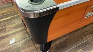 7' Dynamo Orange Oak Used Coin Operated Pool Table