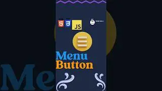 Menu Toggle Button || How to create a drop-down menu Button using html css | 
