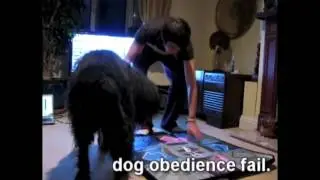 Dan with his childhood dog