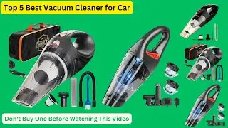 Best Vacuum Cleaner for Car 2024 (Don't Buy One Before Watching This Video)