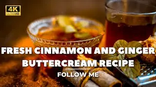 Fresh Cinnamon and Ginger Buttercream Recipe #recipe #cooking #Fresh #Cinnamon #Ginger