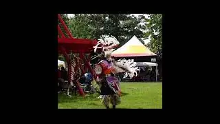 EXHILARATING POWWOW DANCING: Men&rsquo;s Fancy Feather and Women&rsquo;s Fancy Shawl Dances.