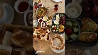 #Hello! It&rsquo;s #Weekend @ longacafe! #TurkishBreakfast #Simit #breakfast #eats #londoneats #foodporn