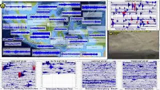 Live Volcanoes Seismic, Indonesia Volcano Monitoring LIVE SEMERU LIVE RAUNG #Officialcrew