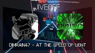 Beat Saber | JiveOff | Dimrain47 - At the Speed of Light [Expert +] | FC 93.24% #3