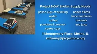 Project NOW, Moline's new overnight shelter helps 40 people on first night