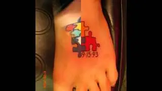 Easy Autism tattoo ideas