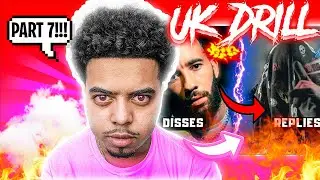 *NO HOLDING BACK😱* American REACTS To UK DRILL: DISSES AND REPLIES!!! (PART 7)