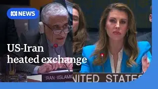 US and Iran trade barbs at the UN over nuclear talks | ABC NEWS