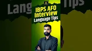 IBPS AFO Interview Language Confusion? #ibpsafo #ibpsafointerview #interviewlanguage