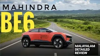 Mahindra's latest ELECTRIC ROBOTIC CAR | MAHINDRA BE6 | MALAYALAM REVIEW |