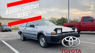 I bought another AE86!!