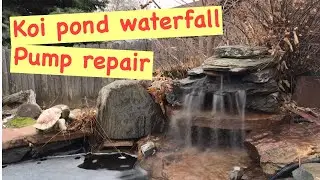 Repairing a Danner waterfall or filter pump