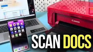 Как сканировать документы на Canon Pixma MG3650S