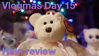 Review of Halo the Beanie Baby - Vlogmas Day 15