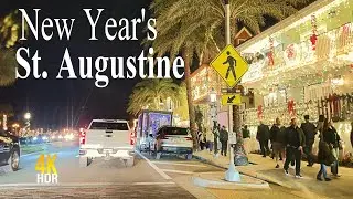 4K New Year's St. Augustine movie