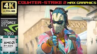 [4K] Counter Strike 2 - Nvidia RTX 5090 AMD Ryzen 9950x3D #gaming #cs2 #pc #cs #fyp #game #csgo #4k