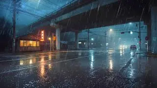 Waiting Alone Under the Rain 🌧️ Late Night Japanese Lofi That Feels Like Home