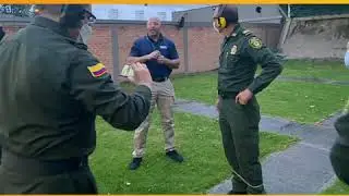 BolaWrap International Demonstration: Colombian National Police