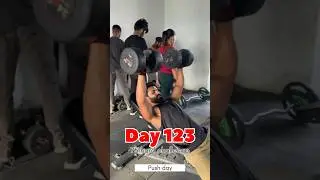 Day 123 / 75 hard challenge #shots #gym #workout #75hardchallenge #modi