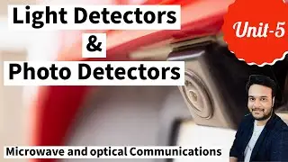 Light detectors and photo detectors in optical communications