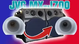 JVC has port noise? How to replace foam in a JVC MX-J700!