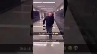Bro is the school sheriff 😭💀