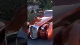 This is 1937 Lincoln Illusion Custom by Rick Dore Aluminum body. Music. Dreamer, by Supertramp.
