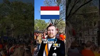 How the Netherlands Celebrates Their KINGS BIRTHDAY 👑🧡🎂