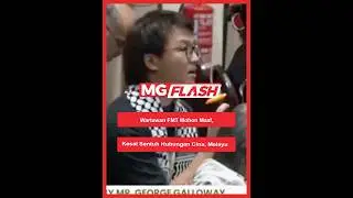 Wartawan FMT Mohon Maaf, Kesal Sentuh Hubungan Cina, Melayu #MGFlash