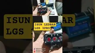 LAMPU TEMBAK ISUN LGS 3 PRO ‼️ SQL 3 MATA ISUN #ledbar #isun #lamputembak