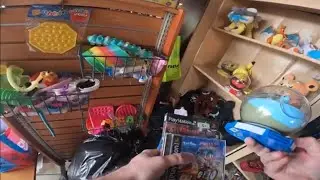 Rainy Flea Market Day - Games, Toys and CDs