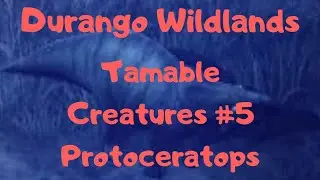 Durango Wildlands Tamable Creatures #5 Protoceratops/Light Pink Protoceratops