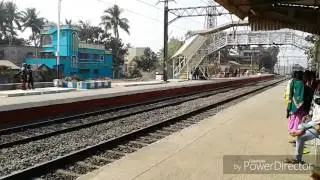 Coupling of three WAG engine and 53135 SDAH RPH passenger.