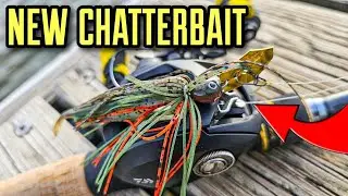 The NEW Baby Jackhammer is AWESOME! (New Finesse Chatterbait!)