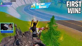 My First Win In Fortnite Chapter 3 Season 2! (BUILDING DISABLED)