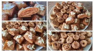 dulces de miel marroquís/receta fácil y económica/receta de ramadán.