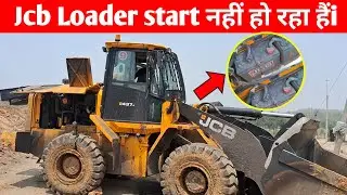 Jcb Loader Starting Problem Sloved