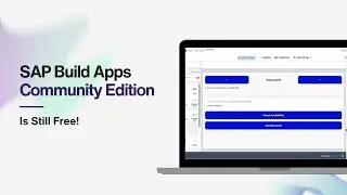 SAP Build Apps по-прежнему бесплатен &mdash; создавайте приложения без кодирования!