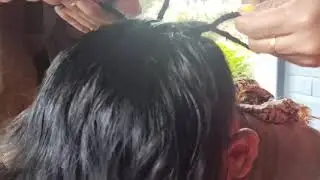 Dreadlocks in senapati Manipur/ Hair transformation/ Dreadlocks for straight hair/ Men dreadlocks
