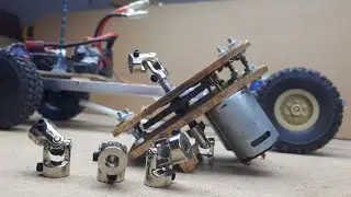 Very Good!!! Metal U Joint for my DIY electric Car / Yeni metal mafsalları taktım!!!