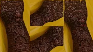 Easy Bridal Mehandi Designs for Full Hands |Latest Rajasthani Bridal Mehndi |Marwari Dulhan Mehndi