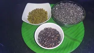#Black urad dhal powder& porridge for healthy and strong bones /#கருப்பு உளுந்து கஞ்சி or கூழ்