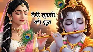 तेरी मुरली की धुन सुनने मैं बरसाने से आयी  Teri Murli Ki Dhun   Most Popular Radha Krishna #bhajan