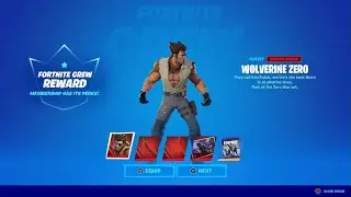 wolverine zero (Fortnite crew)