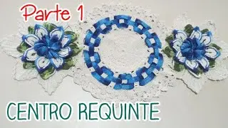 Centro de mesa Requinte em Crochê  - Parte 1 [1/2]
