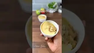 Apple Crumble🥰🥰 #autumnbaking #shortsviral