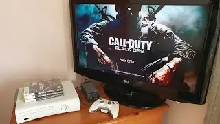 500GB Microsoft Xbox 360 Tonasket Kronos Console Controller Black Ops Games Bundle # 1773