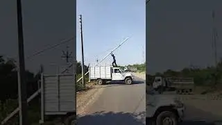 Pole erection