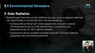 Environmental Stressors for Heat Stress and Exercise | 0th Law of Physiology